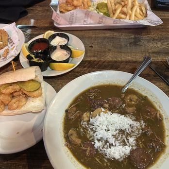 Mulate's - Gumbo du jour, and the shrimp po boy - Cajun/Creole Near Me - New Orleans, Louisiana Mulate's - Gumbo du jour, and the shrimp po boy - Cajun/Creole Near Me - New Orleans, Louisiana