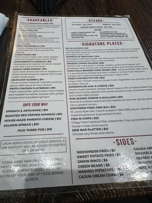 Menu photo 2 Nic & Norman's Greenville, SC