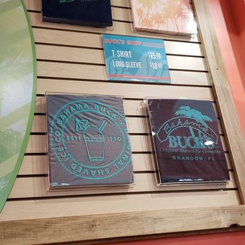 Bahama Buck's - Brandon - TSHIRTS - Shaved Ice Near Me - Brandon, Florida Bahama Buck's - Brandon - TSHIRTS - Shaved Ice Near Me - Brandon, Florida