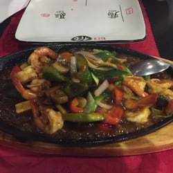 Shan Oriental - Gambas mit gemischtem Gemüse