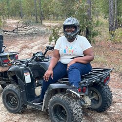 ATV Off-Road Adventure Tours - ATV riding break in the Ocala National Forest.