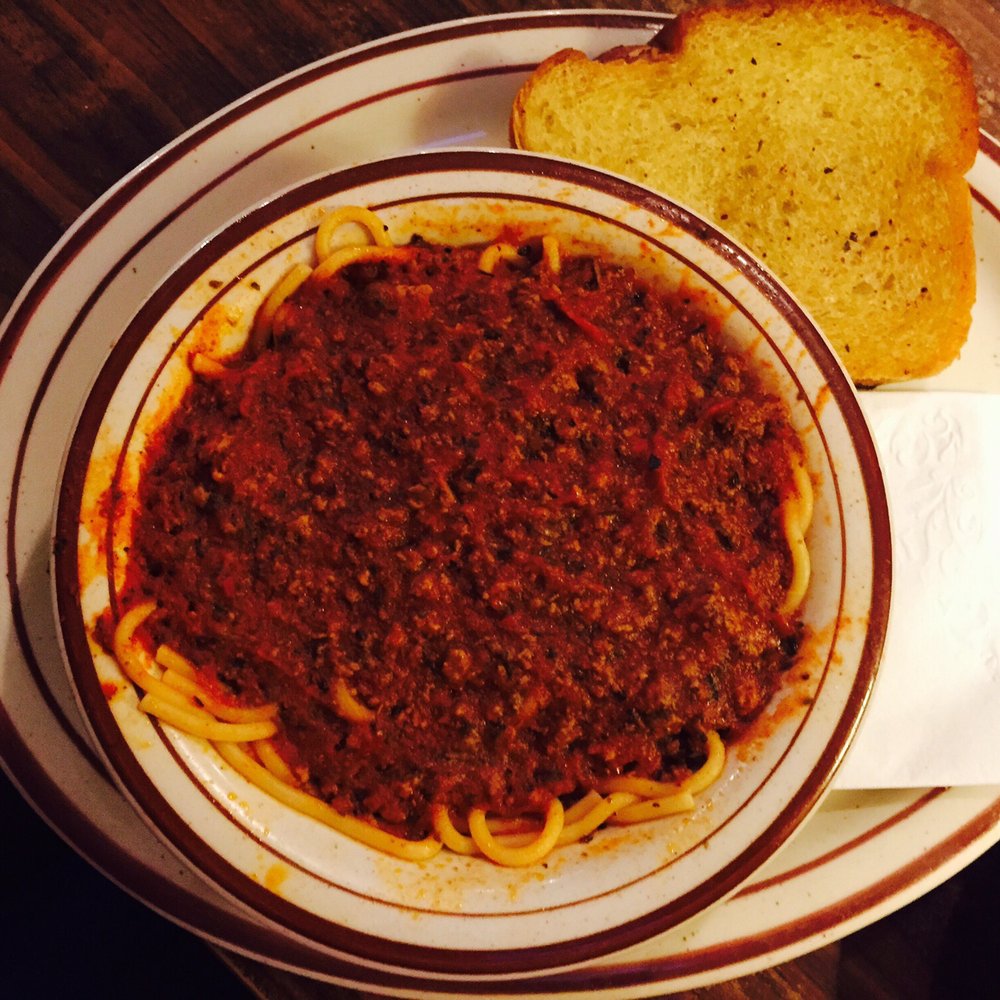 Hitchin Post Grill - Kid's spaghetti - New American Near Me - Bevington, Iowa
