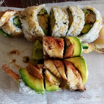 Yo Sushi - Tempura Roll and Dragon Roll - Sushi Bars Near Me - Alameda, California Yo Sushi - Tempura Roll and Dragon Roll - Sushi Bars Near Me - Alameda, California