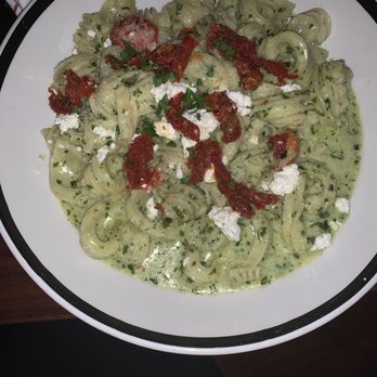 Von's 1000Spirits - Basil Almond Pesto Pasta - very good - New American Near Me - Seattle, Washington Von's 1000Spirits - Basil Almond Pesto Pasta - very good - New American Near Me - Seattle, Washington