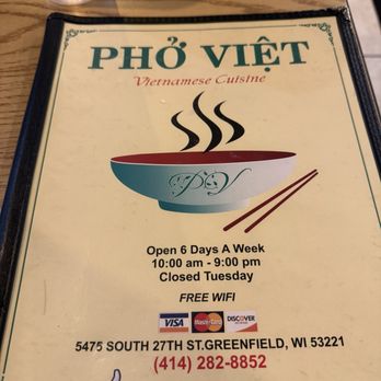 Pho Viet - Vietnamese Near Me - Milwaukee, Wisconsin