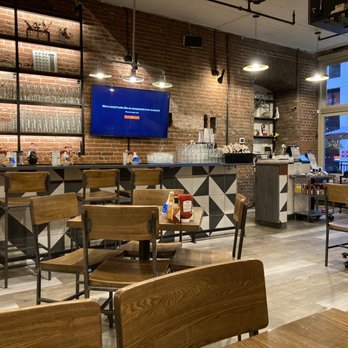 The Delectable Egg-Denver - The interior on a quiet Sunday early morning - Breakfast & Brunch Near Me - Denver, Colorado