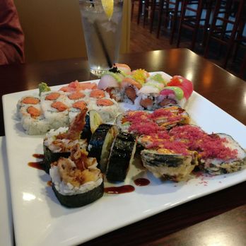 Fusion - Spicy tuna, soft shell crab, spicy rainbow, and sweet & crunchy - Sushi Bars Near Me - Cockeysville, Maryland