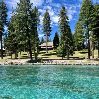 Sugar Pine Point State Park - View of main house from dock - Parks Near Me - Meeks Bay, California