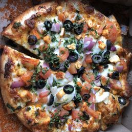 Mediterranean Pizza Round Mediterranean Pizza Round