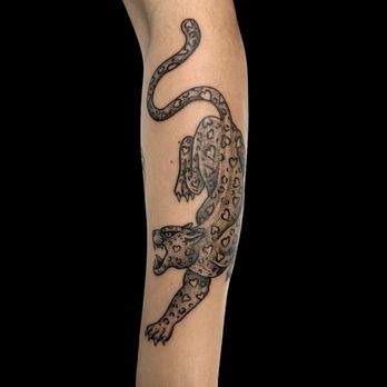 Magic Cobra Tattoo Society - Leopard by Christian Cervantes - Tattoo Near Me - Brooklyn, New York Magic Cobra Tattoo Society - Leopard by Christian Cervantes - Tattoo Near Me - Brooklyn, New York