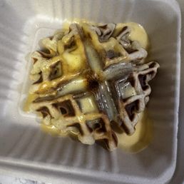 Crème Brûlée Waffle order revealed!