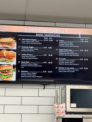 Menu photo 5 5th Ave Bagelry Tustin, CA