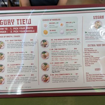Guay Tiew - Menu (May 2026) - Thai Near Me - Portland, Oregon Guay Tiew - Menu (May 2026) - Thai Near Me - Portland, Oregon