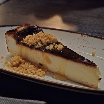 Danbi - Salgona cheesecake- creamy basque cheesecake, crushed dalgona, honey, maldon salt - Korean Near Me - Los Angeles, California Danbi - Salgona cheesecake- creamy basque cheesecake, crushed dalgona, honey, maldon salt - Korean Near Me - Los Angeles, California