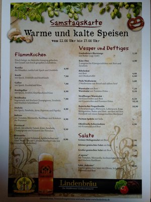 Menu photo 1 Lindenbräu Waldbronn, BW