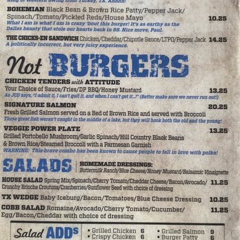LSA Burger - Beyond & more - Cocktail Bars Near Me - Denton, Texas LSA Burger - Beyond & more - Cocktail Bars Near Me - Denton, Texas