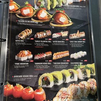 Kan Sushi - Sushi rolls menu - Sushi Bars Near Me - Honolulu, Hawaii Kan Sushi - Sushi rolls menu - Sushi Bars Near Me - Honolulu, Hawaii