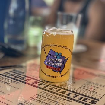 Square Grouper - Islamorada - Cigar City Florida Cracker - Seafood Near Me - Islamorada, Florida