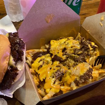 BunSlut - Slutty fries and a double cheese burger - Burgers Near Me - Houston, Texas