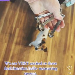 Measuring ladles. How cool are they? Very very cool. Good job TW. Measuring ladles. How cool are they? Very very cool. Good job TW.