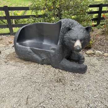 The Vineyard at High Holly - Cute bear bench - Venues & Event Spaces Near Me - Scaly Mountain, North Carolina The Vineyard at High Holly - Cute bear bench - Venues & Event Spaces Near Me - Scaly Mountain, North Carolina