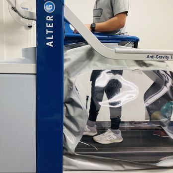 Coulter Physical Therapy - AlterG Anti-Gravity treadmill takes the pressure off. - Physical Therapy Near Me - Russellville, Arkansas Coulter Physical Therapy - AlterG Anti-Gravity treadmill takes the pressure off. - Physical Therapy Near Me - Russellville, Arkansas