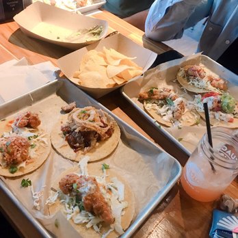 Avo Taco - Coco Loco Taco, cowboy, Buffalo soldier (left to right in the front) - Cocktail Bars Near Me - New Hyde Park, New York Avo Taco - Coco Loco Taco, cowboy, Buffalo soldier (left to right in the front) - Cocktail Bars Near Me - New Hyde Park, New York