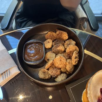 Trifecta - Fried mushroom - Cocktail Bars Near Me - Boston, Massachusetts