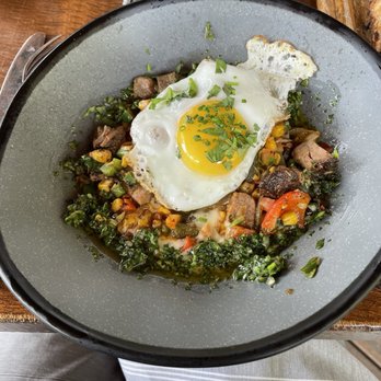 Pedal Haus Brewery - Smoked short rib hash - Breweries Near Me - Tempe, Arizona