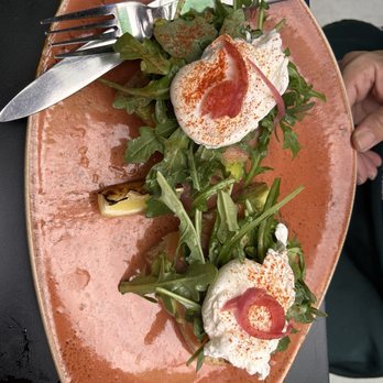 insideOUT - Eggs and greens on toast - Lounges Near Me - San Diego, California