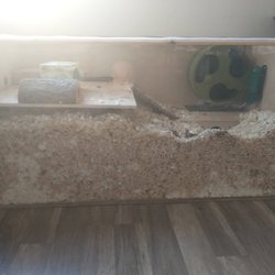 Brothers Glass & Shower Doors - Hamster enclosure with glass front.