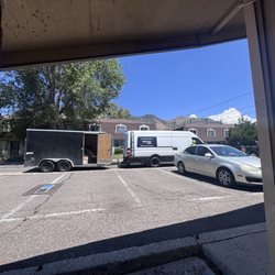 Wecom Inc - Blocking parking lots and telling the residents to F off is so classy