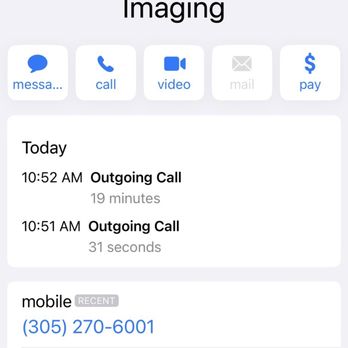 South Florida Diagnostic Imaging - All the calls that people pick up and hang up or transfer you back to the system - Diagnostic Imaging Near Me - Miami, Florida South Florida Diagnostic Imaging - All the calls that people pick up and hang up or transfer you back to the system - Diagnostic Imaging Near Me - Miami, Florida