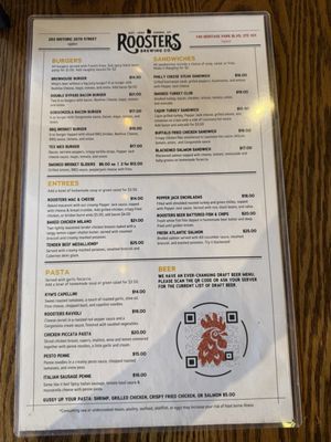 Menu photo 3 Roosters Brewing Company Layton, UT Menu photo 3 Roosters Brewing Company Layton, UT