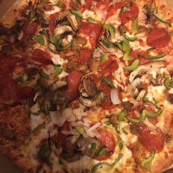 Domino's Pizza - Large Deluxe pizza - Pizza Near Me - Hapeville, Georgia