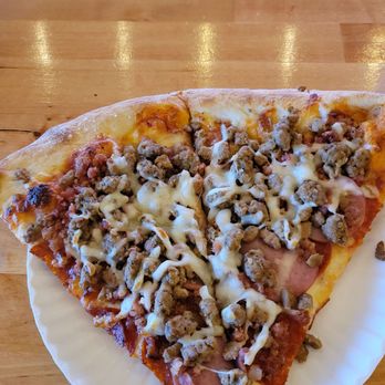 Papa V Pizza - All meat pizza - Italian Near Me - Lubbock, Texas