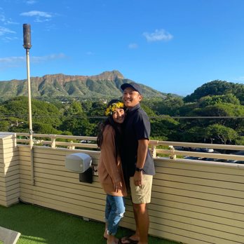 Deck. - David taking photos for us! - Hawaiian Near Me - Honolulu, Hawaii