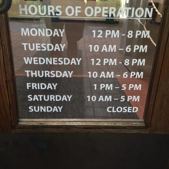 Heights Neighborhood Library - Here are the hours of operation. - Libraries Near Me - Houston, Texas