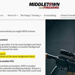 Middletown Firearms