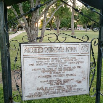 Pioneer Women's Park - Little history of the park. - Parks Near Me - Las Cruces, New Mexico Pioneer Women's Park - Little history of the park. - Parks Near Me - Las Cruces, New Mexico
