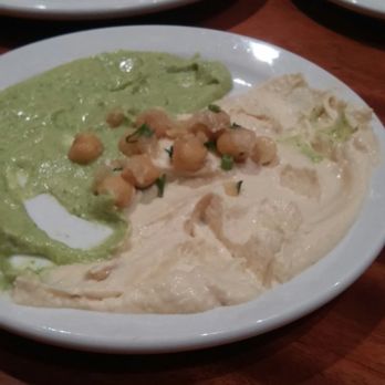 Pita Jungle - Small hummus appetizer (they can do half and half if you want) - Mediterranean Near Me - Mesa, Arizona