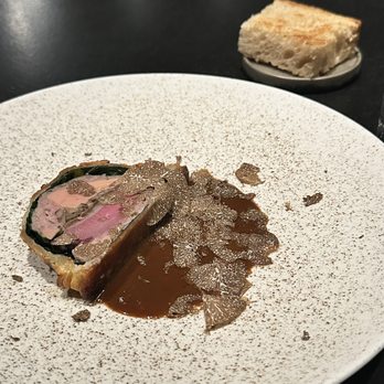 Restaurant Yuu - Duck pie, truffle supplement  @davideatsdc - French Near Me - Brooklyn, New York