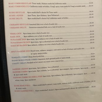 Sushi Miyagi - Menu - Sushi Bars Near Me - Houston, Texas Sushi Miyagi - Menu - Sushi Bars Near Me - Houston, Texas