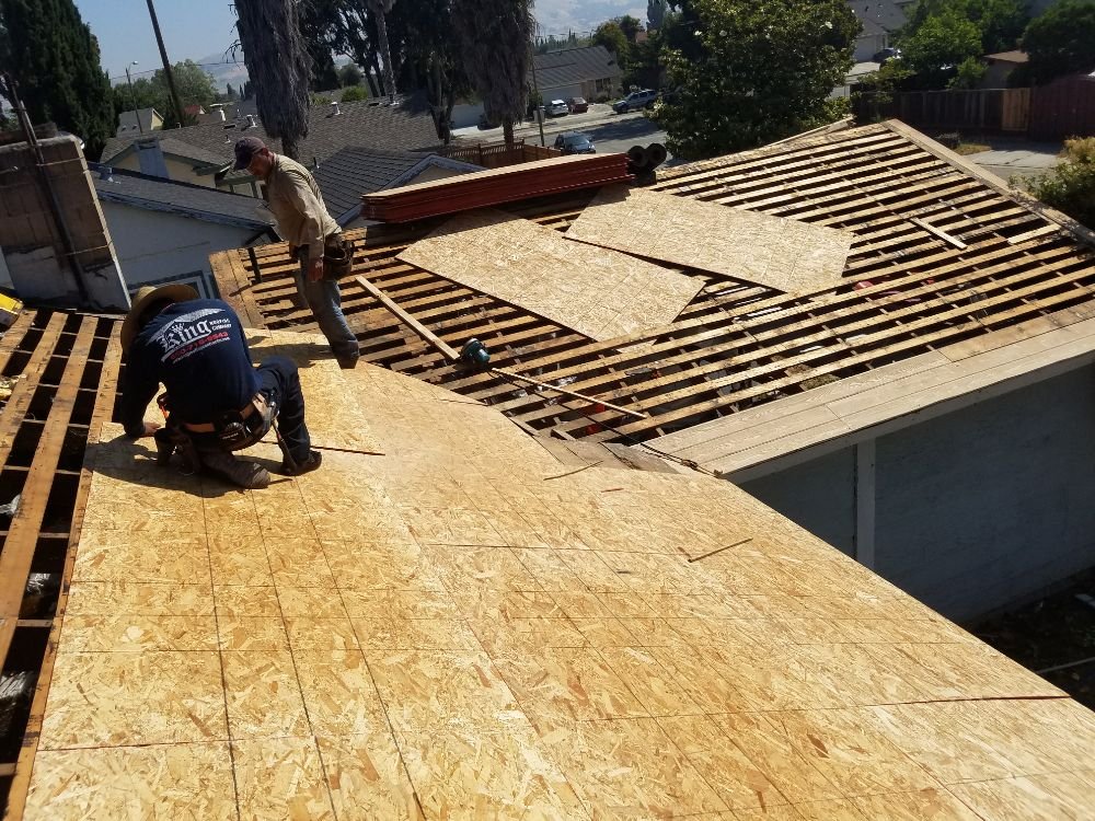 Slide of King Roofing