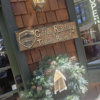 Black Mountain Coffee Roasting - Outdoor sign - Coffee Roasteries Near Me - Idyllwild, California Black Mountain Coffee Roasting - Outdoor sign - Coffee Roasteries Near Me - Idyllwild, California