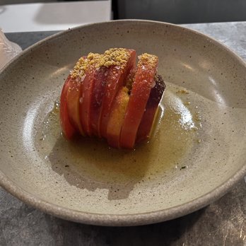 St. Jack - Tomatoes and Peaches with vanilla - French Near Me - Portland, Oregon St. Jack - Tomatoes and Peaches with vanilla - French Near Me - Portland, Oregon