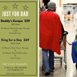 Lingfinity Spa by Enna - 2016 Father's Day Deal!! Great packages deals!