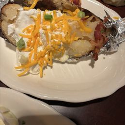 1/2 baked potato