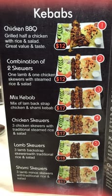 Menu photo 3 Afghan Charcoal Kebab Village Prospect, SA Menu photo 3 Afghan Charcoal Kebab Village Prospect, SA