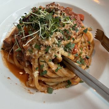 Cinque Terre Ristorante - Bucatini with braised wild boar - Italian Near Me - Seattle, Washington